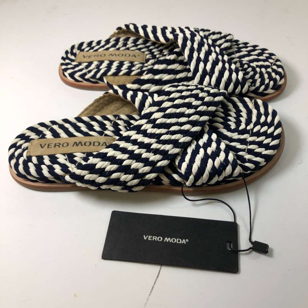 Women Vera Moda NWT rope slides sz 7 - Picture 5 of 5